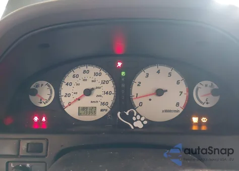 2001 Nissan Maxima Se from USA, damaged, VIN JN1CA31A01T110925